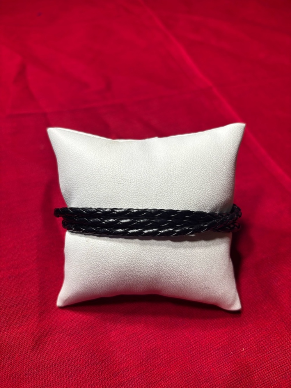 New! Braided Leather Bracelet Men Wrap Handmade Wristband Adjustable